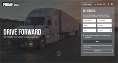 Desktop Screenshot of driveforprime.com